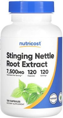 Nutricost, Brennnesselwurzelextrakt, 7.500 mg, 120 Kapseln