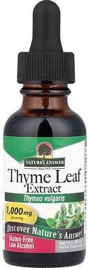 Thumbnail - Nature's Answer, Thyme Leaf Extract, Thymianblattextrakt, 1.000 mg, 30 ml (1 fl. oz.)