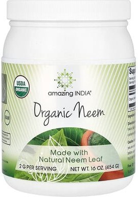 Amazing India, Organic Neem, Bio-Neem, 454 g (16 oz.)
