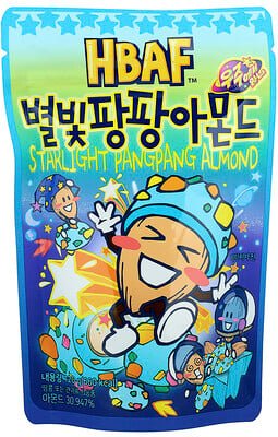 HBAF, Starlight Pangpang Almond, Mandel, 120 g