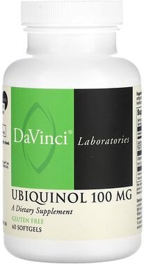Thumbnail - DaVinci Laboratories, Ubiquinol, Ubichinol, 100 mg, 60 Weichkapseln