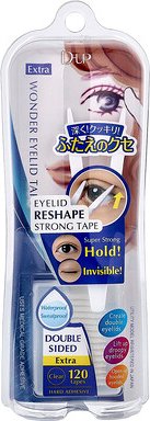 D-UP, Wonder Eyelid Klebeband, extra, transparent, 120 Klebestreifen