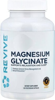 Revive, Magnesium Glycinate, Magnesiumglycinat, 120 pflanzliche Kapseln (100 mg pro Kapsel)