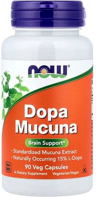 NOW Foods, Mucuna Dopa, 90 pflanzliche Kapseln
