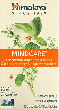 Thumbnail - Himalaya, MindCare, 120 pflanzliche Kapseln