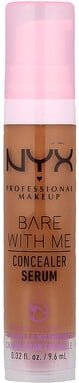 NYX Professional Makeup, Bare With Me, Concealer Serum, Concealer-Serum, 09 Deep Golden, 9,6 ml (0,32 fl. oz.)