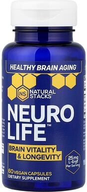 Natural Stacks, Neuro Life, 60 vegane Kapseln