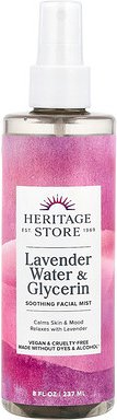 Heritage Store, Lavender Water & Glycerin Beruhigendes Gesichtsspray, 240 ml (8 fl. oz.)