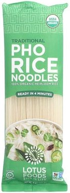 Lotus Foods, Traditionelle Pho-Reisnudeln, 227 g (8 oz.)