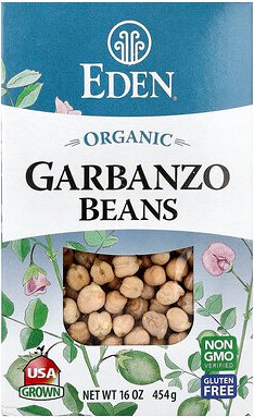 Eden Foods, Biologische Garbanzo-Bohnen, 16 oz (454 g)
