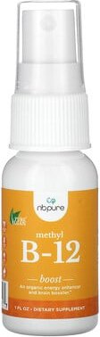 NB Pure, Methyl B-12 Spray, Methyl-B12-Spray, 500 mcg, 1 fl. oz