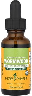 Herb Pharm, Wormwood Liquid Extract, flüssiger Wermut-Extrakt, 30 ml (1 fl. oz.) (395 mg pro Portion)