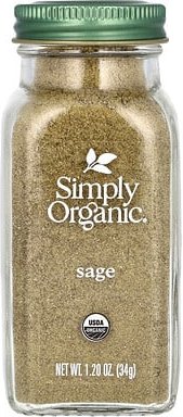 Simply Organic, Sage, Salbei, 34 g (1,2 oz.)
