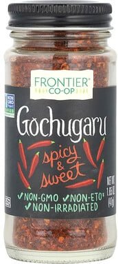 Frontier Co-op, Gochugaru, Spicy & Sweet, Gochugaru, würzig und süß, 47 g (1,65 oz.)
