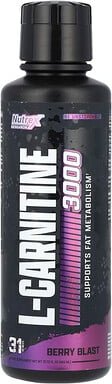 Thumbnail - Nutrex Research, L-Carnitine 3000, L-Carnitin 3000, „Berry Blast“, 465 ml (15,72 fl. oz.)