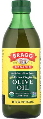 Bragg, Bio-Olivenöl extra vergine, 473 ml (16 fl. oz.)