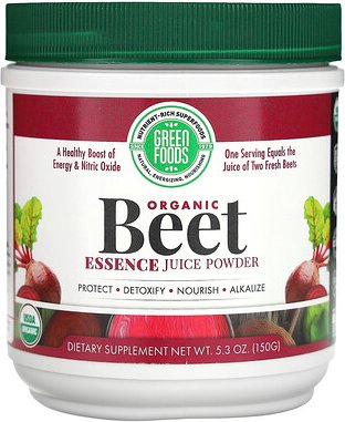 Green Foods, Bio-Rote Beete-Essenz Saftpulver, 5,3 oz (150 g)