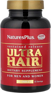 NaturesPlus, Ultra Hair®, für Männer und Frauen, 90 Tabletten