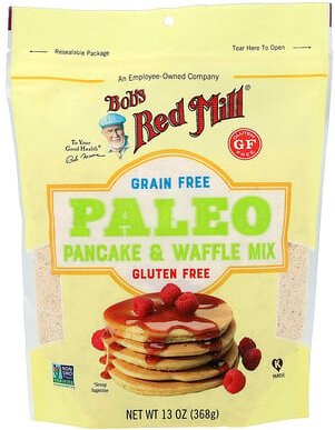 Bob's Red Mill, Paleo Pancake & Waffle Mix, Paleo-Pfannkuchen- und Waffelmischung, 368 g (13 oz.)