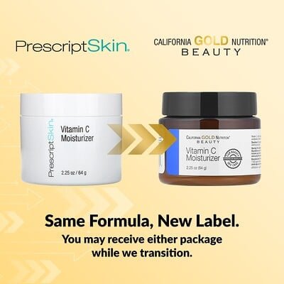 Thumbnail - California Gold Nutrition, Vitamin C Moisturizer, Feuchtigkeitspflege mit Vitamin C, verbesserte, leichte Aufhellungscre...