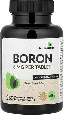 Futurebiotics, Boron, 3 mg, 250 pflanzliche Tabletten