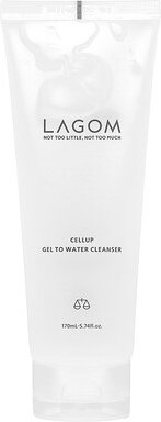LAGOM, Cellup Gel To Water Cleanser, Gel-zu-Wasser-Gesichtsreiniger, 170 ml (5,74 fl. oz.)