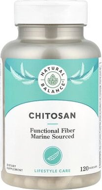 Natural Balance, Chitosan, 120 pflanzliche Kapseln (250 mg pro Kapsel)