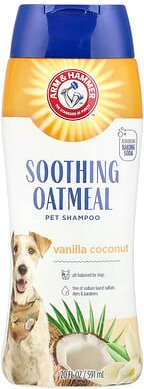 Thumbnail - Arm & Hammer, Beruhigendes Haferflocken-Shampoo für Haustiere, Vanille-Kokosnuss, 591 ml (20 fl. oz.)