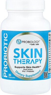 Belle+Bella, Probiology®, probiotische Hauttherapie, 30 Kapseln (15 Milliarden KBE pro Kapsel)