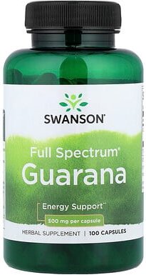 Swanson, Full Spectrum® Guaraná, 500 mg, 100 Kapseln