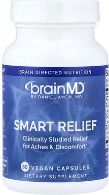BrainMD, Smart Relief, 60 vegane Kapseln