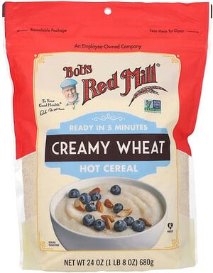 Bob's Red Mill, Creamy Wheat Hot Müsli, cremiges Weizen-Hot-Müsli, 680 g (24 oz.)