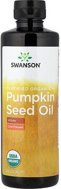 Thumbnail - Swanson, Zertifiziertes Bio-Kürbiskernöl, 473 ml (16 fl. oz.)