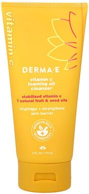 DERMA E, Vitamin C Foaming Oil Cleanser, schäumender Ölreiniger mit Vitamin C, 175 ml (6 fl. oz.)