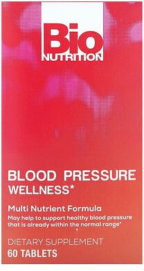Bio Nutrition, Blutdruck-Wellness, 60 Tabletten