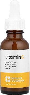 Natural Outcome, Vitamin C, C-Brilliance Serum, Serum mit Vitamin C, C-Brilliance, 30 ml (1 oz.)