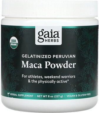 Gaia Herbs, Gelatiniertes peruanisches Maca-Pulver, 227 g (8 oz.)