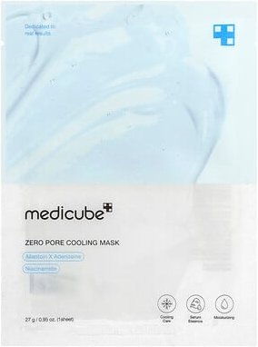 Medicube, Zero Pore Kühlende Beauty-Maske, 1 Tuchmaske, 27 g (0,95 oz.)