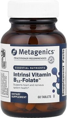 Metagenics, Intrinsi Vitamin B12-Folate™, 60 Tabletten