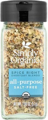 Thumbnail - Simply Organic, Spice Right Everyday Blends, All-Purpose Salt-Free, Gewürzmischungen für jeden Tag, All-Purpose Salt-Fre...