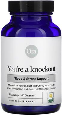 Thumbnail - Ora, You're a Knockout, Sleep & Stress Support, 60 Kapseln
