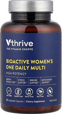 Vthrive, Bioactive Women's One Daily Multi, 30 pflanzliche Kapseln
