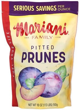 Mariani, Premium-Entsteinte Pflaumen, 18 oz (510 g)