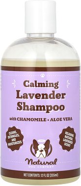 Natural Dog Company, Calming Lavender Shampoo with Chamomile, beruhigendes Lavendel-Shampoo mit Kamille, Aloe Vera, 355 ...