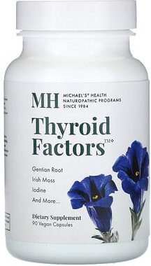 Michael's Health, Schilddrüsenfaktoren, 90 vegane Kapseln