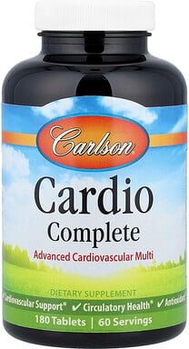 Carlson, Cardio Complete, Cardio Complete, 180 Tabletten