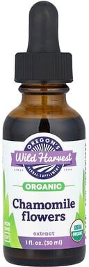 Thumbnail - Oregon's Wild Harvest, Organic Chamomile Flowers Extract, Bio-Kamilleblütenextrakt, 30 ml (1 fl. oz.)