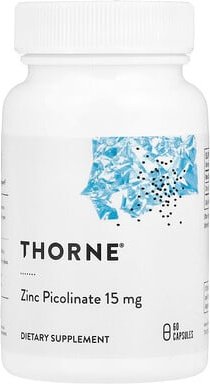 Thumbnail - Thorne, Zink-Picolinat, 15 mg, 60 Kapseln