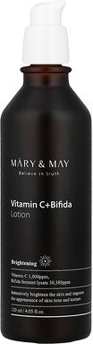 Mary & May, Vitamin C + Bifida, Lotion, 120 ml (4,05 fl. oz.)