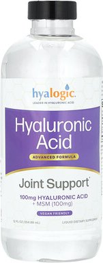 Hyalogic, Hyaluronic Acid, Advanced Formula, Hyaluronsäure, verbesserte Formel, 354,88 ml (12 fl. oz.)